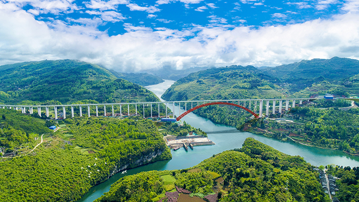 貴州德余高速烏江特大橋